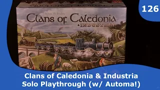 Clans of Caledonia - Solo Playthrough with Automa | 126 | CulBlu and Cardboard