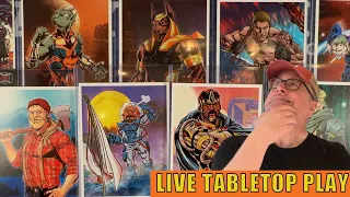 M1.542 - Champions of the Galaxy Live Play Filsinger Games - Solo Tabletop Wrestling Game RPG