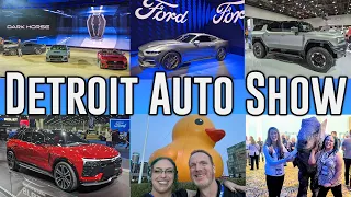 Detroit Auto Show - New Mustang, EVs, giant rubber duck, & more!