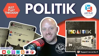 Politik (Black Yeti Games) Overview & Full Playthrough (2 Player)