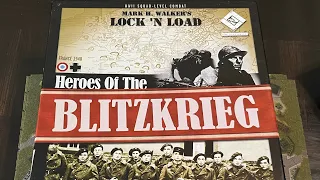 Heroes of the Blitzkrieg (Lock n’ Load) - Unboxing and Introduction