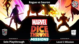 Marvel Dice Throne Missions Playthrough - Rogue vs Sauron