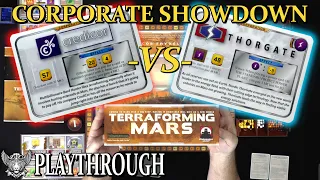 Terraforming Mars Credicor VS Thorgate Corporation Playthrough - Skytiger Gaming
