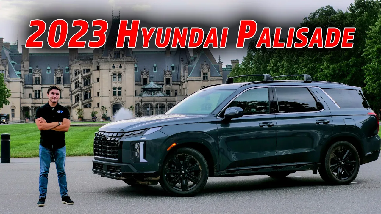 One Of The Best 3-Row Crossovers Just Got Better | 2023 Hyundai Palisade First Drive