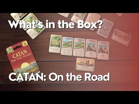 CATAN: On the Road - What's in the Box?