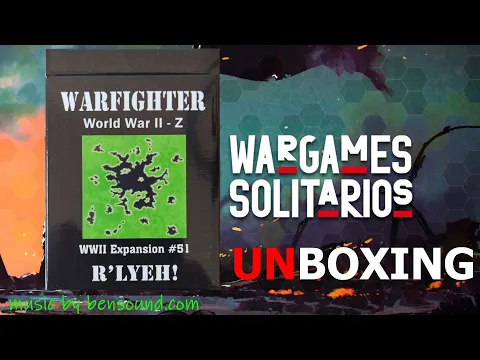 Warfighter Expansión #51 R´Lyeh! Unboxing. DVG.