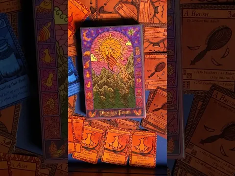 Phoenix Farm: Kickstarter preview unboxing #games #gamer #boardgames #preview #kickstarter