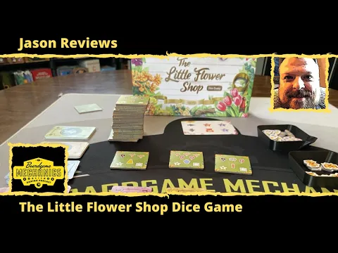Jason's Board Game Diagnostics of The Little Flower Shop Dice Game