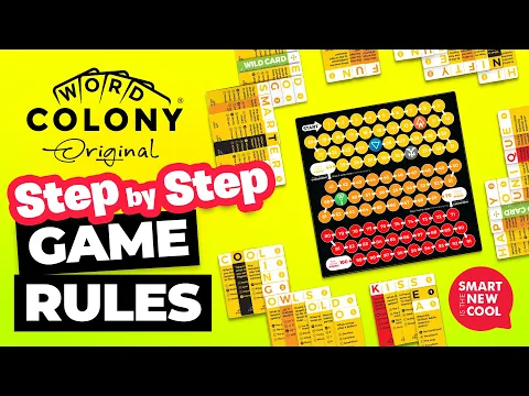 Word Colony Original Game Rules #familygames
