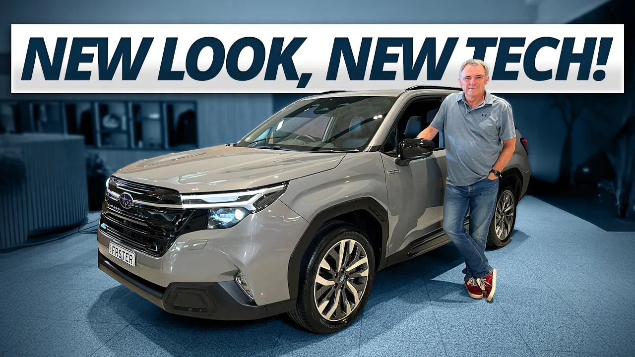2025 Subaru Forester | The sixth generation Subaru Forester debuts in Australia