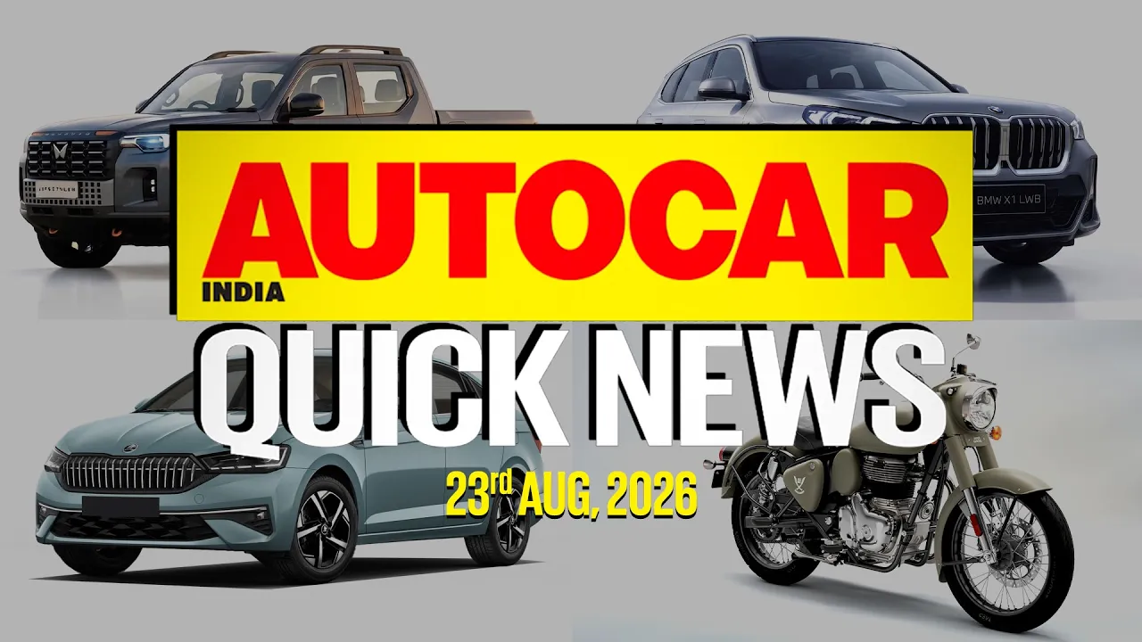 Mahindra Scorpio Lifestyler, Skoda Slavia facelift revealed, and more | Quick News | Autocar India