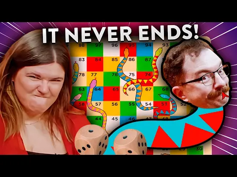 Snakes & Ladders, BUT ONLY SNAKES | Board Game League