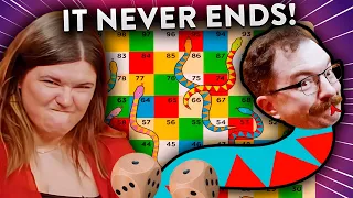 Snakes & Ladders, BUT ONLY SNAKES | Board Game League