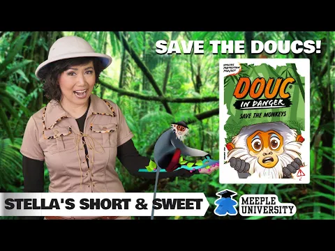 Douc in Danger - Game about saving the Doucs🐒🐵...and in real life!