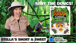 Douc in Danger - Game about saving the Doucs🐒🐵...and in real life!