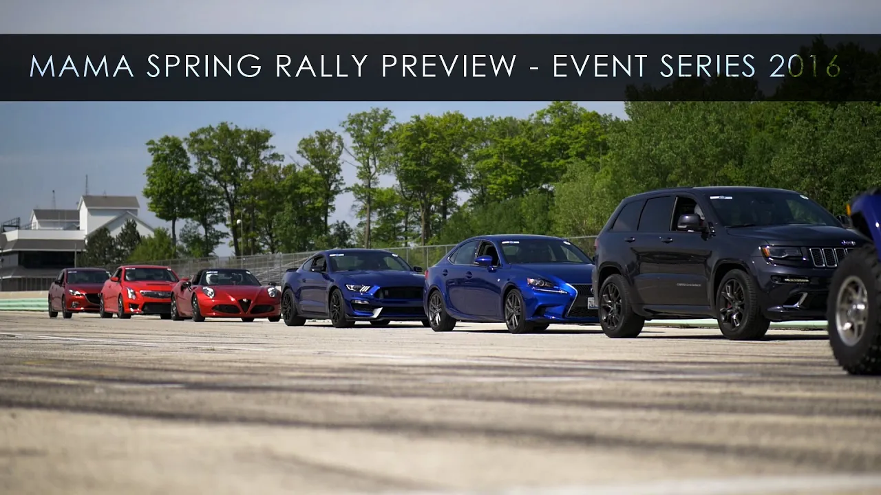 MAMA Rally Event Preview - Quick Drives