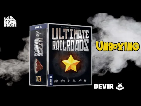 Unboxing: Ultimate Railroads || Devir