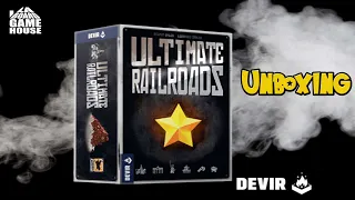 Unboxing: Ultimate Railroads || Devir