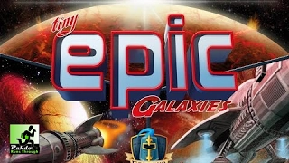 Tiny Epic Galaxies Gameplay Runthrough