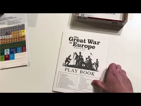 Great War in Europe Deluxe - Inside the Box