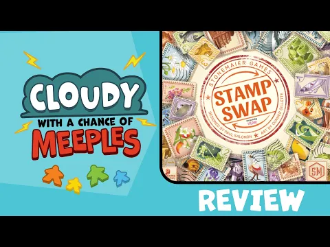Stamp Swap Review - Cloudy with a Chance of Meeples