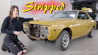 Bare Metal Resto Mod // '74 Celica 2UZ V8 Swap