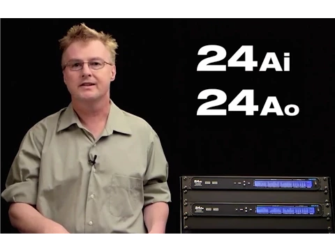 Product video thumbnail for MOTU 24Ao USB/AVB 72 Channel Audio Interface