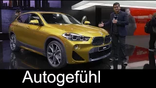 BMW X2 REVIEW SUV Coupé @ NAIAS 2018 - Autogefühl