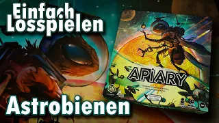 Astrobienen - Einfach Losspielen (Apiary Brettspiel Anleitung)