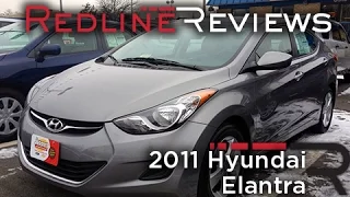 2011 Hyundai Elantra Review, Walkaround, Exhaust, Test Drive