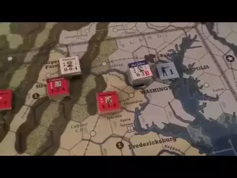 GMT's US Civil War Playthrough 1861 Summer 1 Review