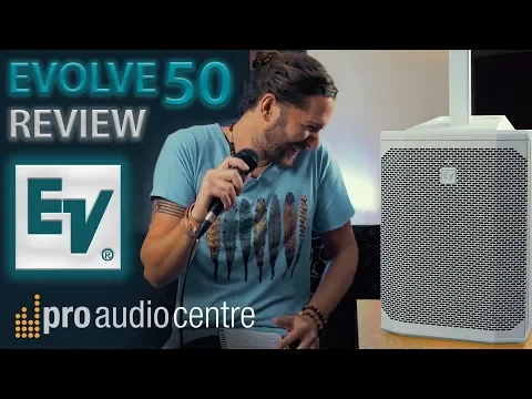 Product video thumbnail for Electro-Voice EVOLVE 50 Portable Column Array Speaker System (White)