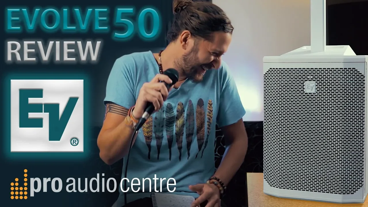 Product video thumbnail for Electro-Voice EVOLVE 50 Portable Column Array Speaker System (White)
