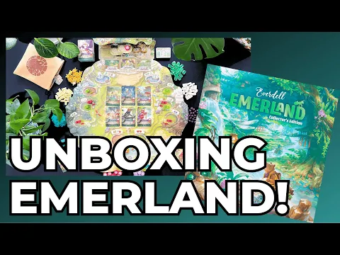You've Never Seen Board Game Components Like This! Everdell Emerland Unboxing!
