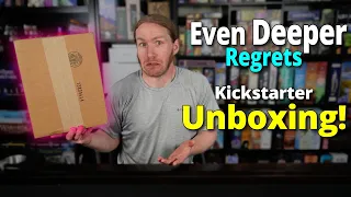 Even Deeper Regrets Kickstarter Unboxing