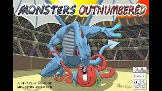 Monsters Outnumbered - A strategy card game where math meets monsters