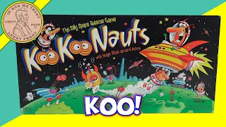 How To Play The 1995 Milton Bradley KooKooNauts Vintage Family Board Silly Space Rescue Game