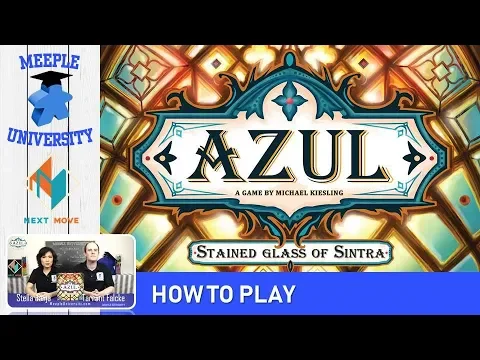 Azul Stained Glass of Sintra Board Game –How to Play & Setup (Full Rules- our BEST Azul Tutorial?)