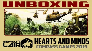 Unboxing Hearts & Minds, Third Edition (Compass Games 2019)