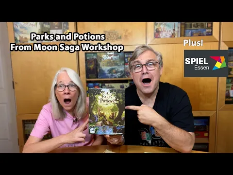 Garrett's Games Reviews Parks and Potions from Moon Saga Workshop, then Essen Highlights Part 1