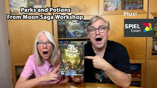 Garrett's Games Reviews Parks and Potions from Moon Saga Workshop, then Essen Highlights Part 1
