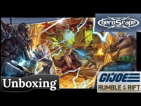 G.I. JOE Heroscape: Rumble at the Rift Battle Box - Unboxing