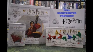 Harry Potter: Catch the Snitch - A Wizards Sport Board Game by Knight Games Kickstarter Unboxing