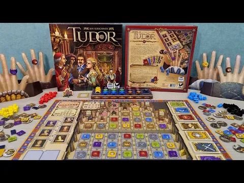 Tudor - Kutu Oyunu Açılımı Falan - ASMR Board Game Unboxing