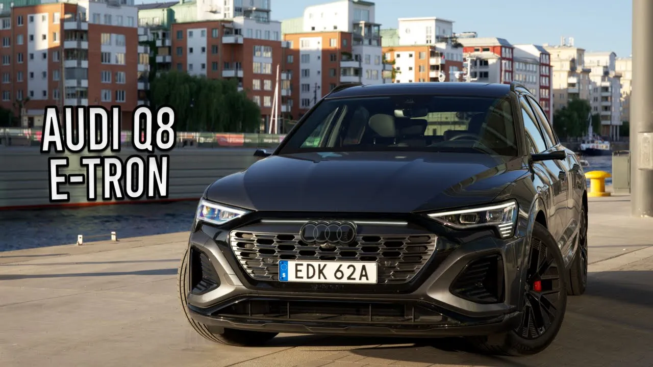 Provkörning: Nya 2024 Audi Q8 E-tron Sportback – vad är nytt? (ENG SUB)