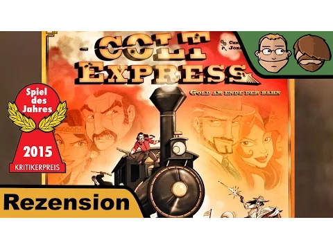 Hunter & Cron: Boardgame Review - Colt Express