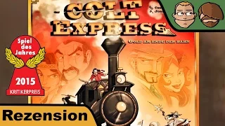 Hunter & Cron: Boardgame Review - Colt Express