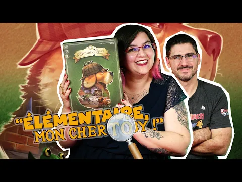[Règles & Partie] LES ANIMAUX DE BAKER STREET | 2 joueurs | IELLO | VOD Live