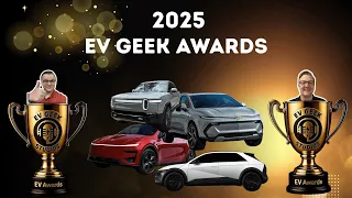 The Best EVs of 2025: Our Complete Rankings Revealed | EV Geek Studios 2025 EV Awards
