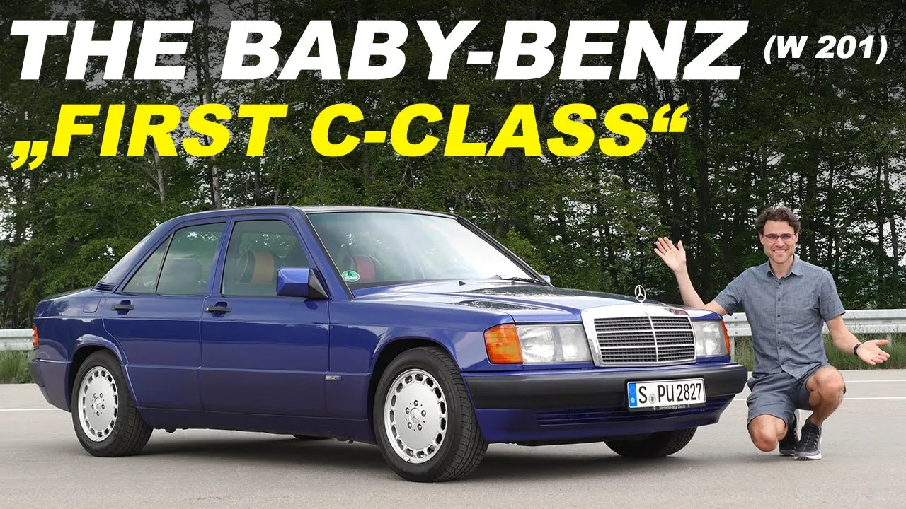How the Baby-Benz created the first Mercedes C-Class! REVIEW W201 Mercedes 190